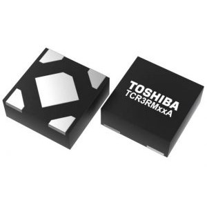 300mA LDO med lav støj er 1 x 1 mm